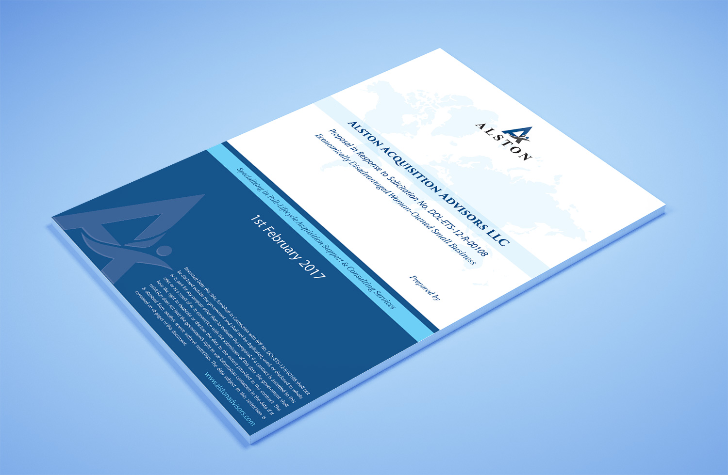 Schreibwaren-Design von Petter Goms für Alston Global Strategies LLC | Design #13613508