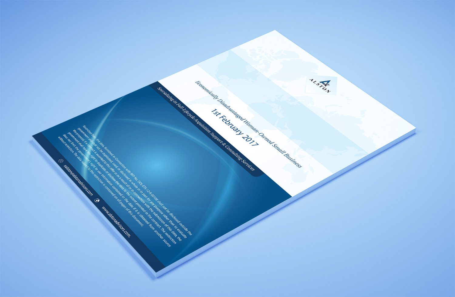 Schreibwaren-Design von Petter Goms für Alston Global Strategies LLC | Design #13613625