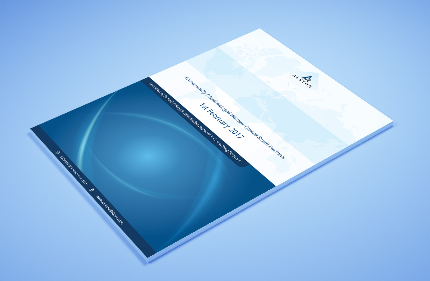 Schreibwaren-Design von Petter Goms für Alston Global Strategies LLC | Design #13613626