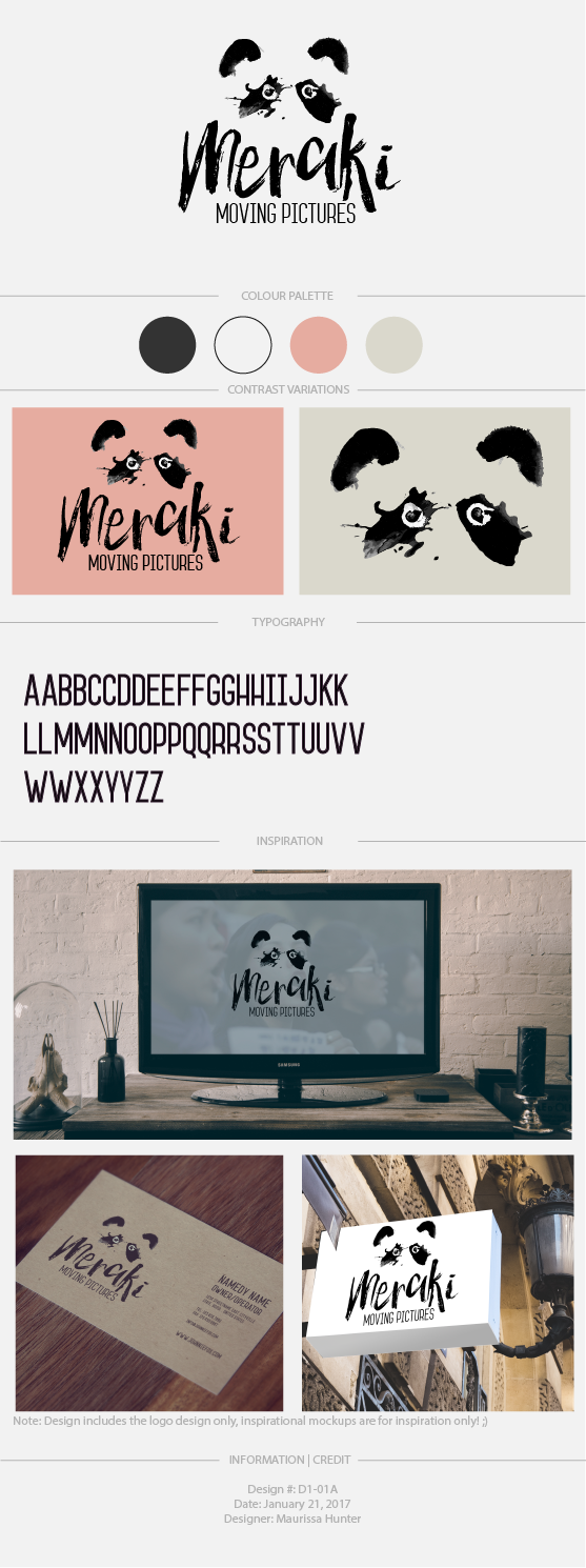 Diseño de Logo por Maurissahunter para Meraki Moving Pictures | Diseño #13440518