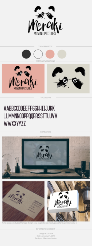 Diseño de Logo por Maurissahunter para Meraki Moving Pictures | Diseño: #13440518