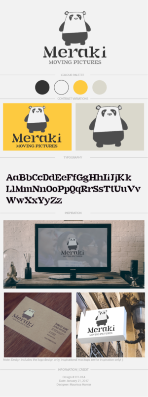 Diseño de Logo por Maurissahunter para Meraki Moving Pictures | Diseño: #13450603