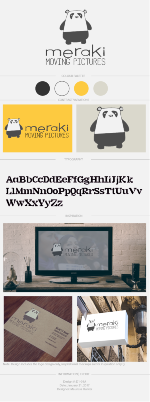 Logo-Design von Maurissahunter für Meraki Moving Pictures | Design: #13451653