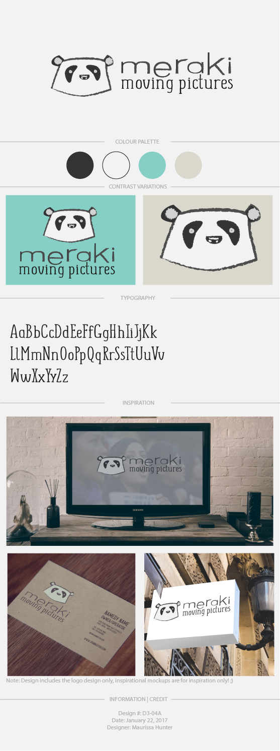 Diseño de Logo por Maurissahunter para Meraki Moving Pictures | Diseño #13458205