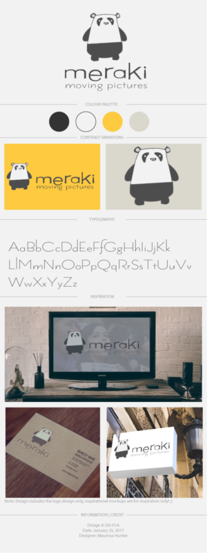 Diseño de Logo por Maurissahunter para Meraki Moving Pictures | Diseño: #13459161