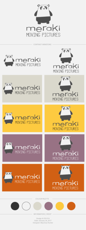 Diseño de Logo por Maurissahunter para Meraki Moving Pictures | Diseño: #13490212