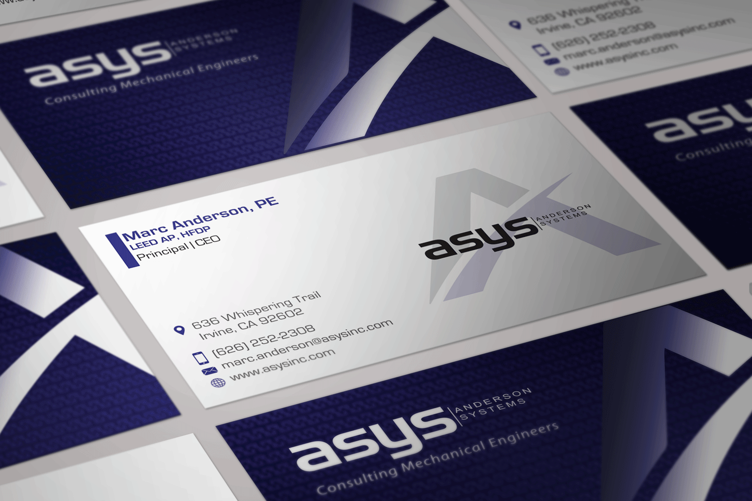 Business Card Design by Riz' for asys, inc | Design #13430235