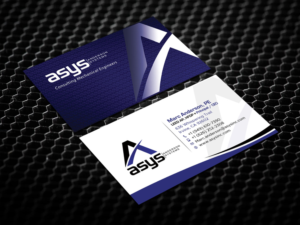 Design de Carte de Visite par Verified artistry (Design garden) pour asys, inc | Design : #13453110