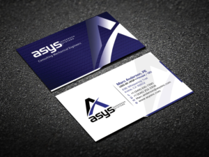 Design de Carte de Visite par Verified artistry (Design garden) pour asys, inc | Design : #13453111