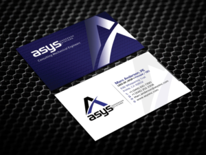 Design de Carte de Visite par Verified artistry (Design garden) pour asys, inc | Design : #13453112