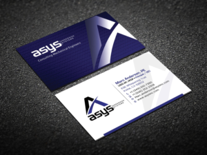 Design de Carte de Visite par Verified artistry (Design garden) pour asys, inc | Design : #13453113
