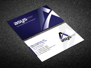 Design de Carte de Visite par Verified artistry (Design garden) pour asys, inc | Design : #13453115