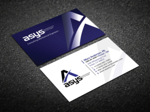 Design de Carte de Visite par Verified artistry (Design garden) pour asys, inc | Design : #13453116