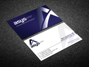 Design de Carte de Visite par Verified artistry (Design garden) pour asys, inc | Design : #13453120