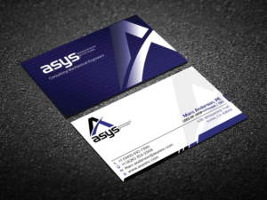 Visitenkarten-Design von Verified artistry (Design garden) für asys, inc | Design: #13453124