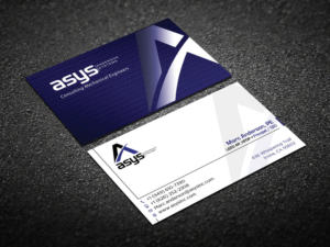 Design de Carte de Visite par Verified artistry (Design garden) pour asys, inc | Design : #13453126