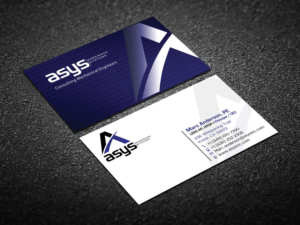 Visitenkarten-Design von Verified artistry (Design garden) für asys, inc | Design: #13453128