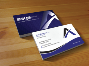 Visitenkarten-Design von Creations Box 2015 für asys, inc | Design: #13439112