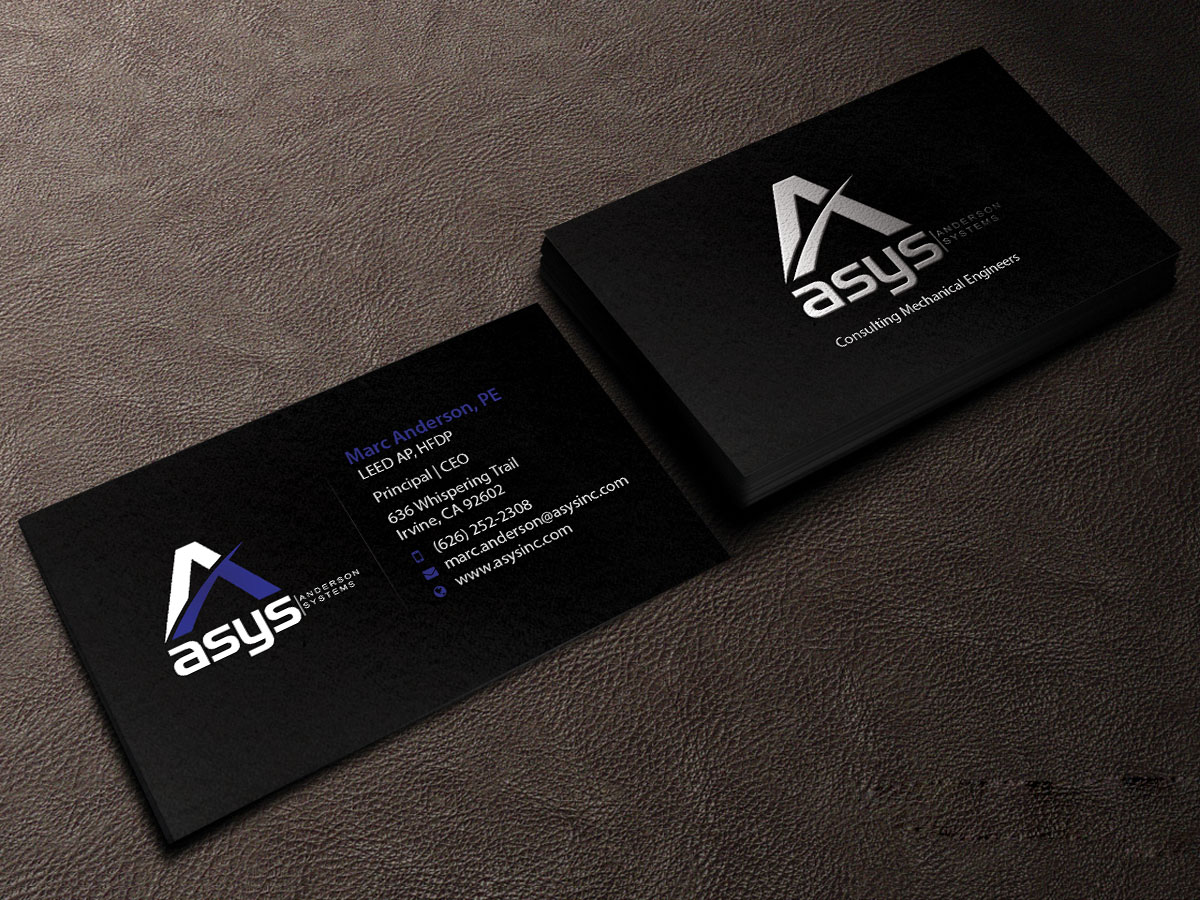Business Card Design by Creations Box 2015 for asys, inc | Design #13439117