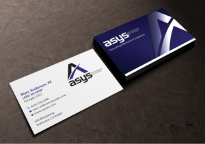 Visitenkarten-Design von Creations Box 2015 für asys, inc | Design: #13439241