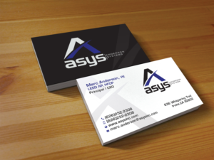 Design de Carte de Visite par Creations Box 2015 pour asys, inc | Design : #13471133