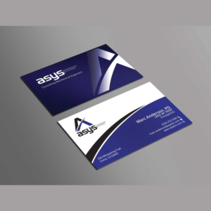 Design de Carte de Visite par Right_D pour asys, inc | Design : #13438937