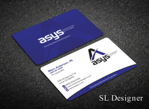 Visitenkarten-Design von SL Designer für asys, inc | Design: #13437259