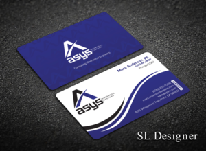 Visitenkarten-Design von SL Designer für asys, inc | Design: #13437263