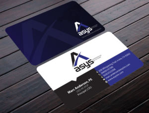 Design de Carte de Visite par alpesh9520 pour asys, inc | Design : #13443655