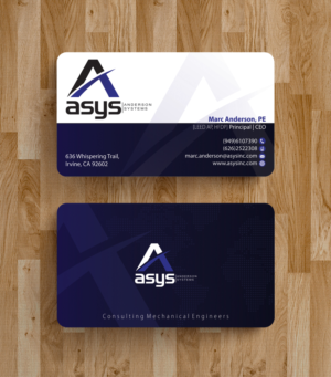 Design de Carte de Visite par alpesh9520 pour asys, inc | Design : #13444015