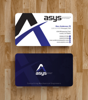 Design de Carte de Visite par alpesh9520 pour asys, inc | Design : #13444017