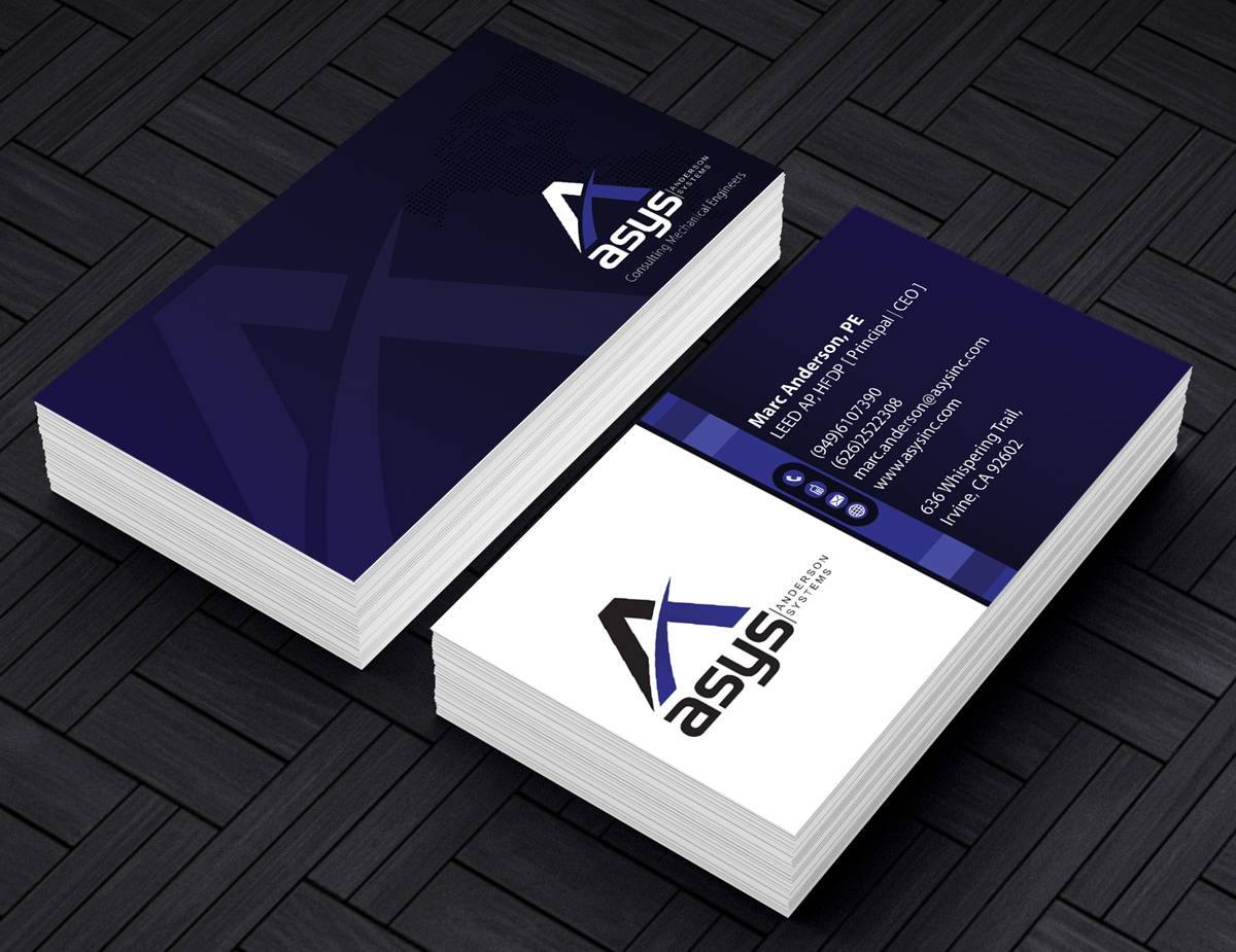 Design de Carte de Visite par alpesh9520 pour asys, inc | Design #13445922