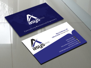 Design de Carte de Visite par alpesh9520 pour asys, inc | Design : #13458621