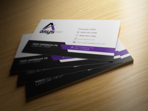 Business Card Design by shachibelani for asys, inc | Design #13439277