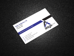 Visitenkarten-Design von Graphic Flame für asys, inc | Design: #13446941