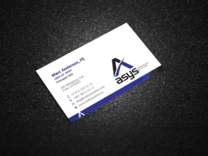 Visitenkarten-Design von Graphic Flame für asys, inc | Design: #13446944