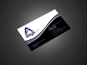 Visitenkarten-Design von Graphic Flame für asys, inc | Design: #13454358