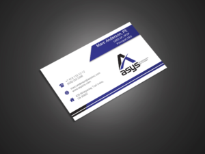 Visitenkarten-Design von Graphic Flame für asys, inc | Design: #13454359