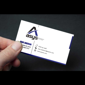 Business Card Design by Sharon Chiam for asys, inc | Design #13476764