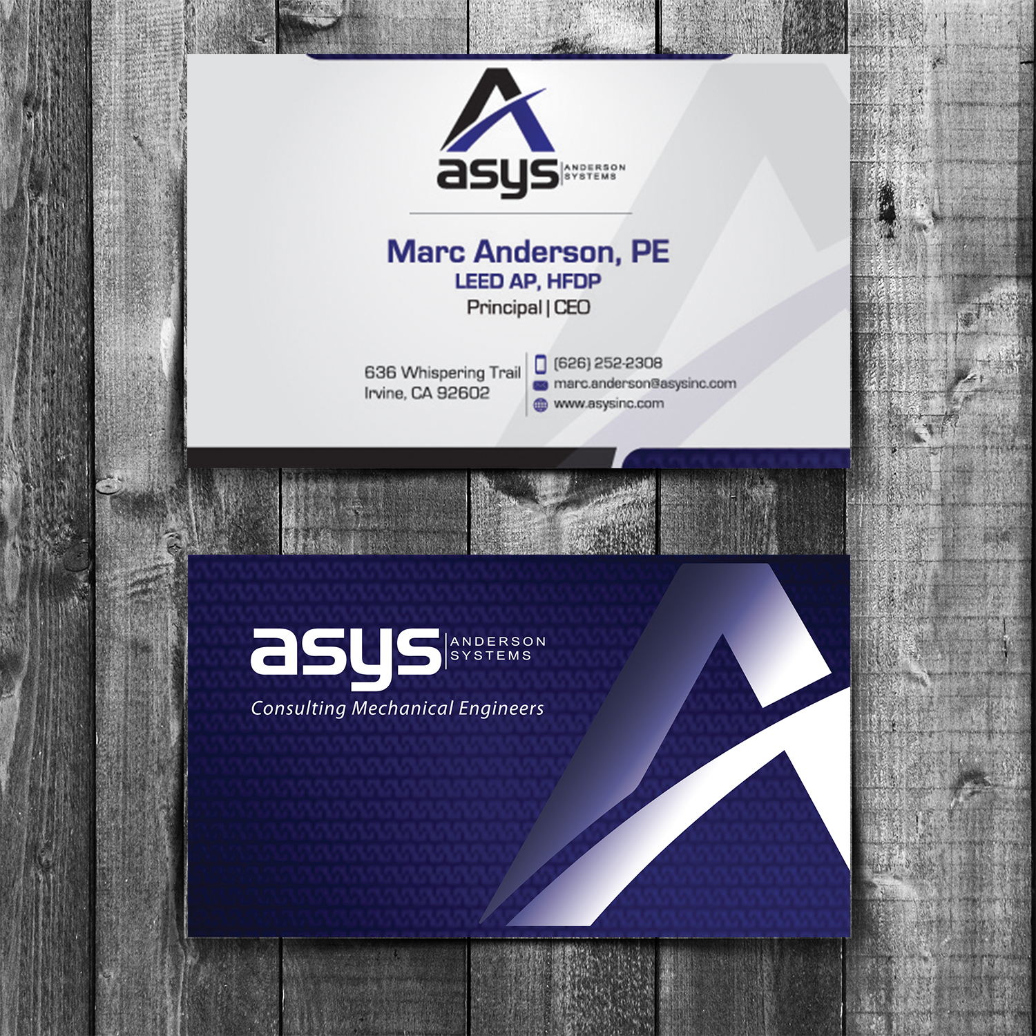 Design de Carte de Visite par ISma3eliano pour asys, inc | Design #13485543