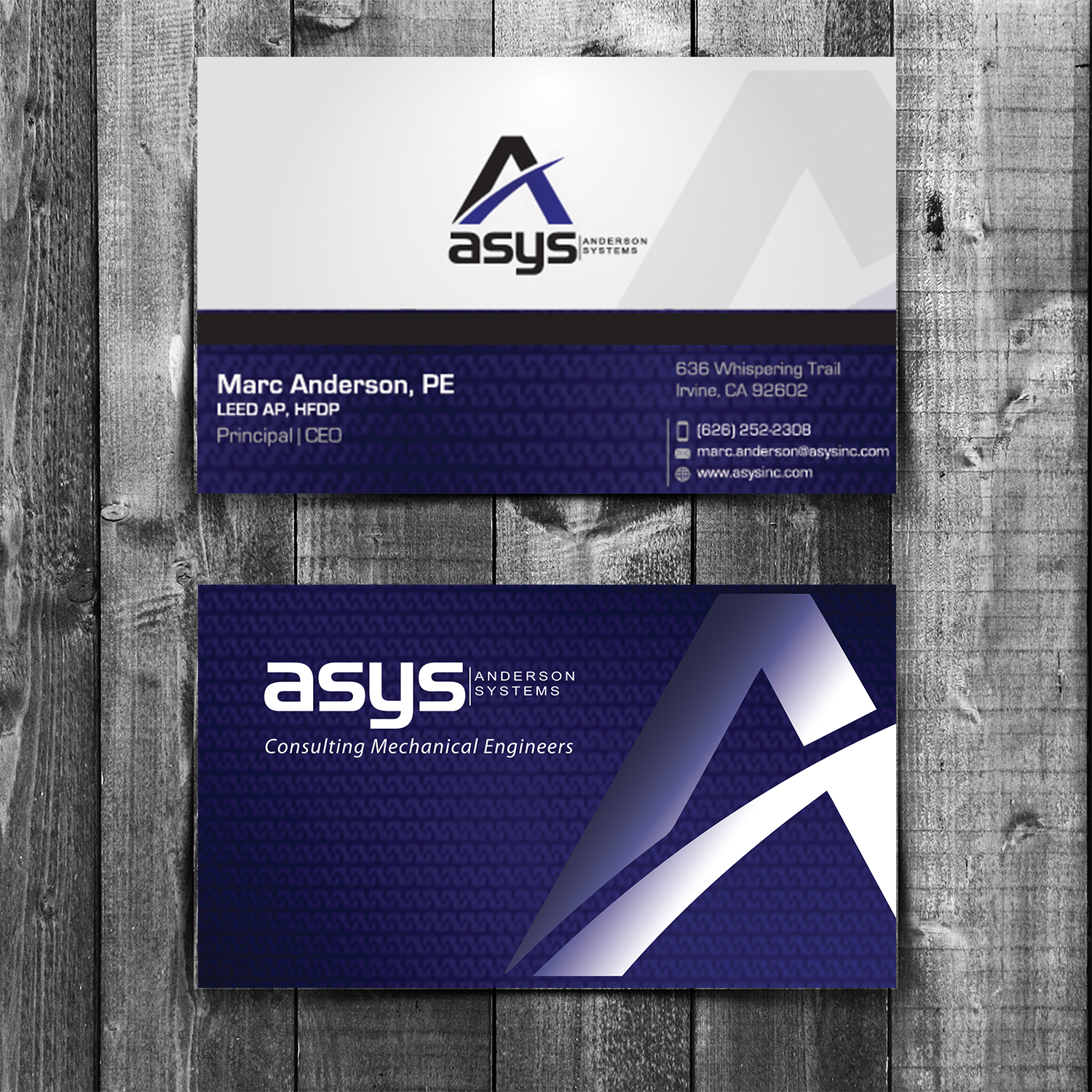 Design de Carte de Visite par ISma3eliano pour asys, inc | Design #13485544