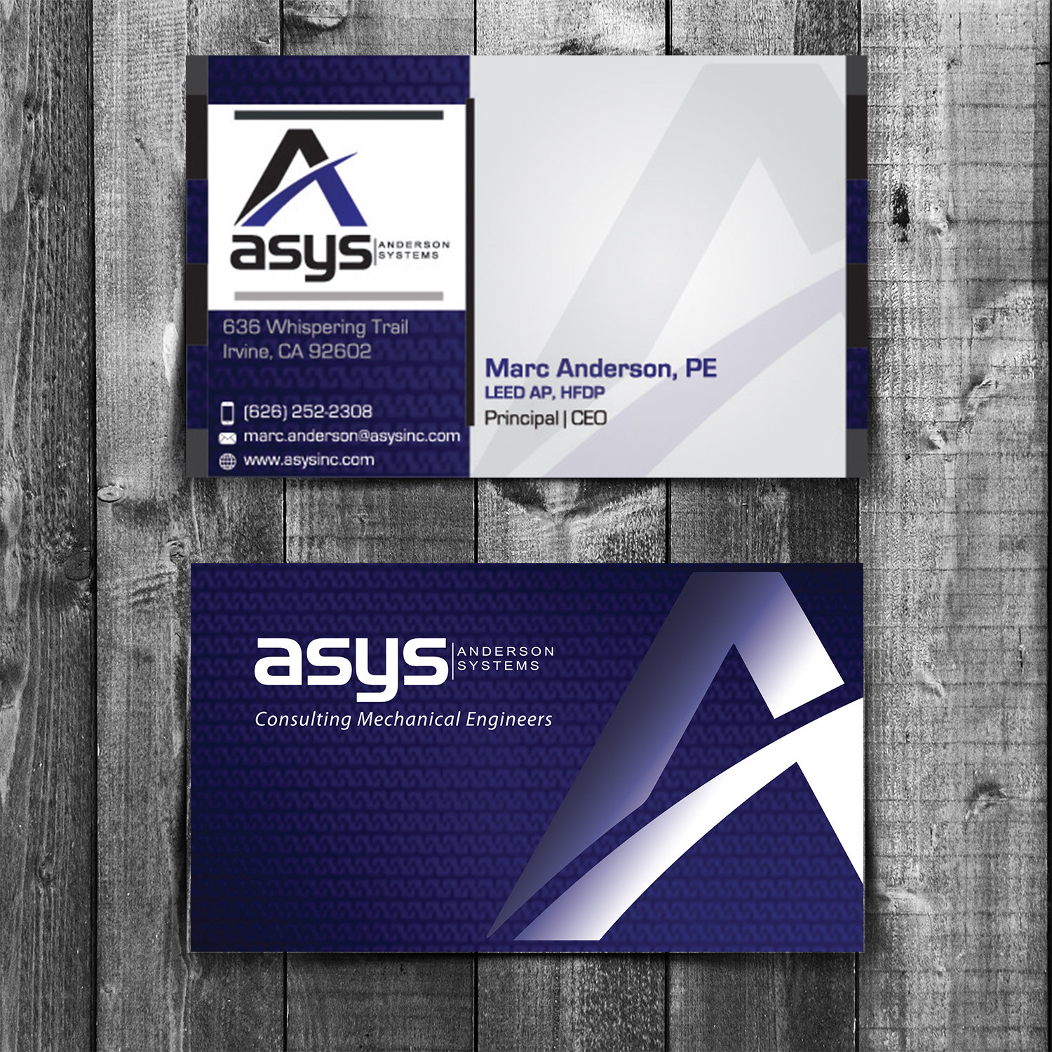 Design de Carte de Visite par ISma3eliano pour asys, inc | Design #13485545