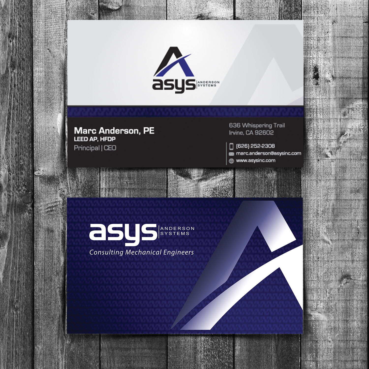 Design de Carte de Visite par ISma3eliano pour asys, inc | Design #13486185