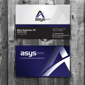 Design de Carte de Visite par ISma3eliano pour asys, inc | Design : #13486185