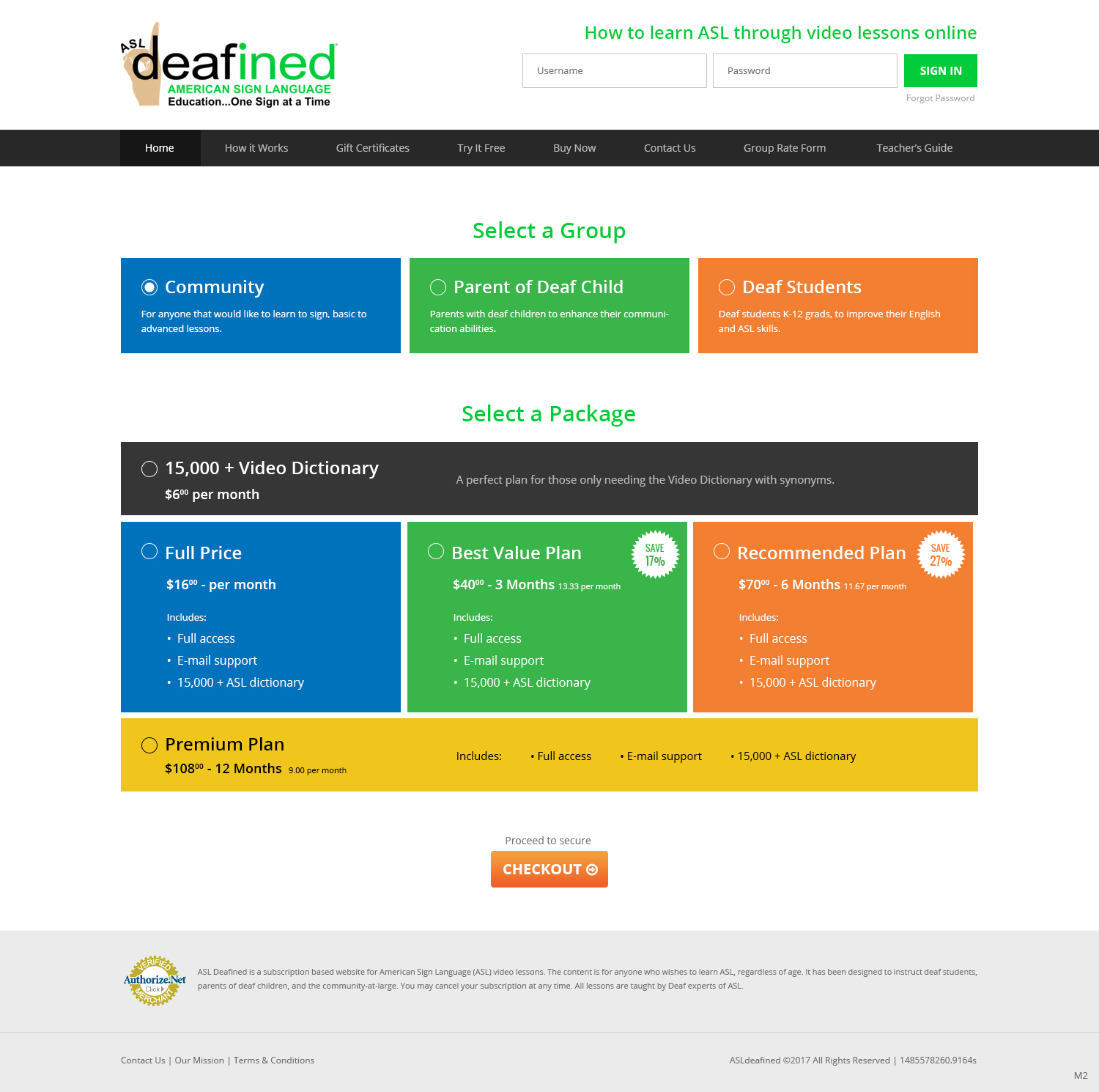 Web Design by pb for ASLdeafined.com | Design #13521354