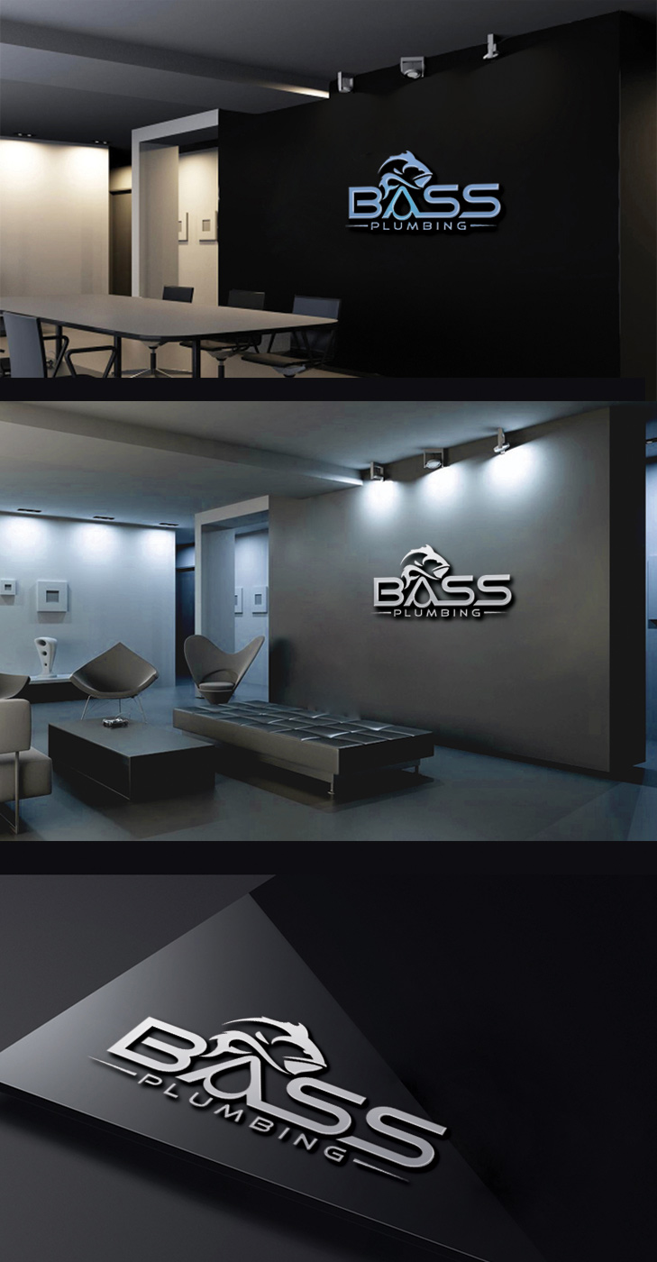 Logo Design by zebronicgraphic for bass plumbing | Design: #13472615