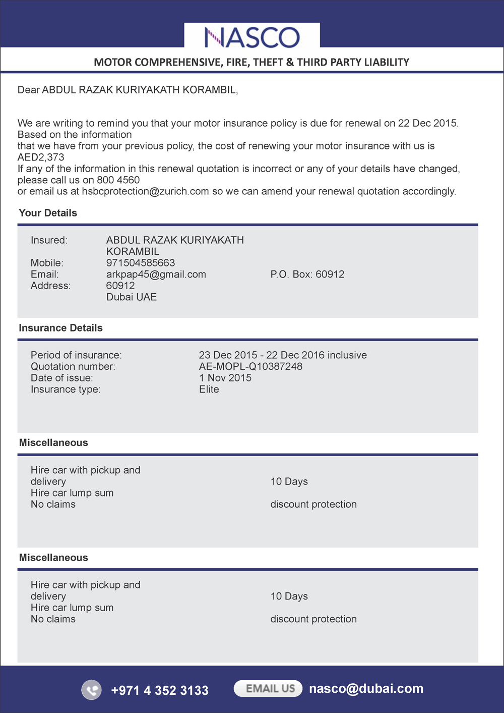 format of newsletter
