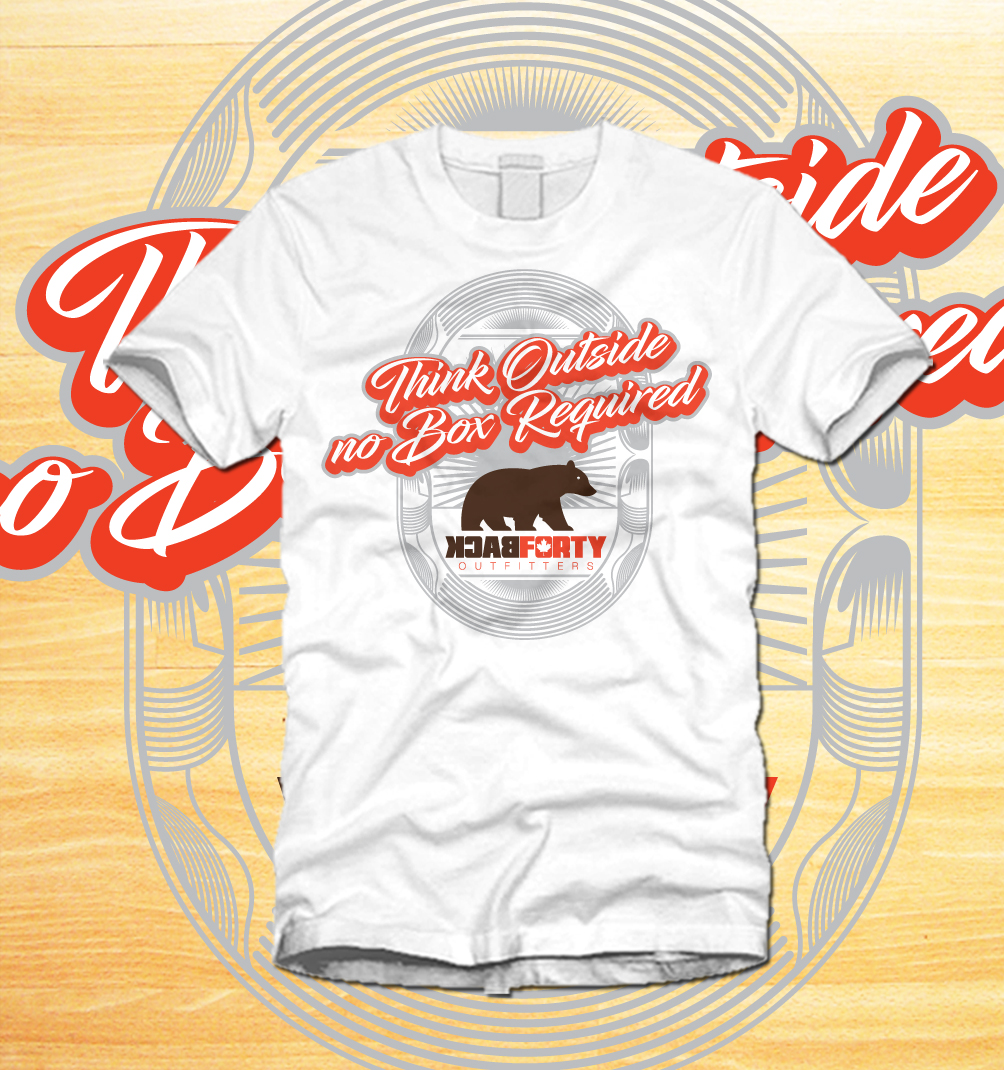 T-Shirt-Design von Club Flyer Studios für BackForty Outfitters  | Design #13538044