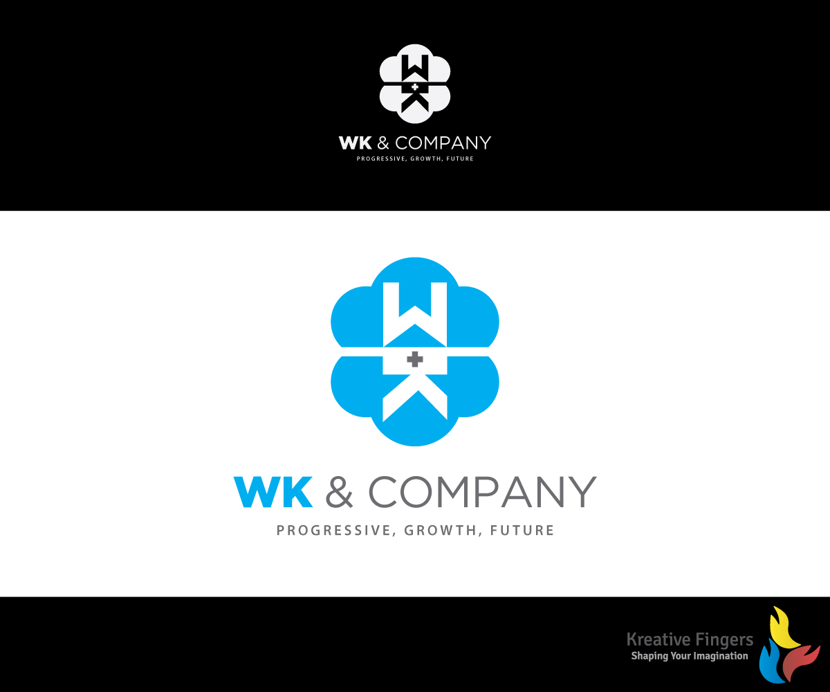 Logo Design by Kreative Fingers for WK & Company | Design: #13459501