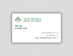 Santa Barbara Angel Alliance business cards | Business Card Design by Studiok91